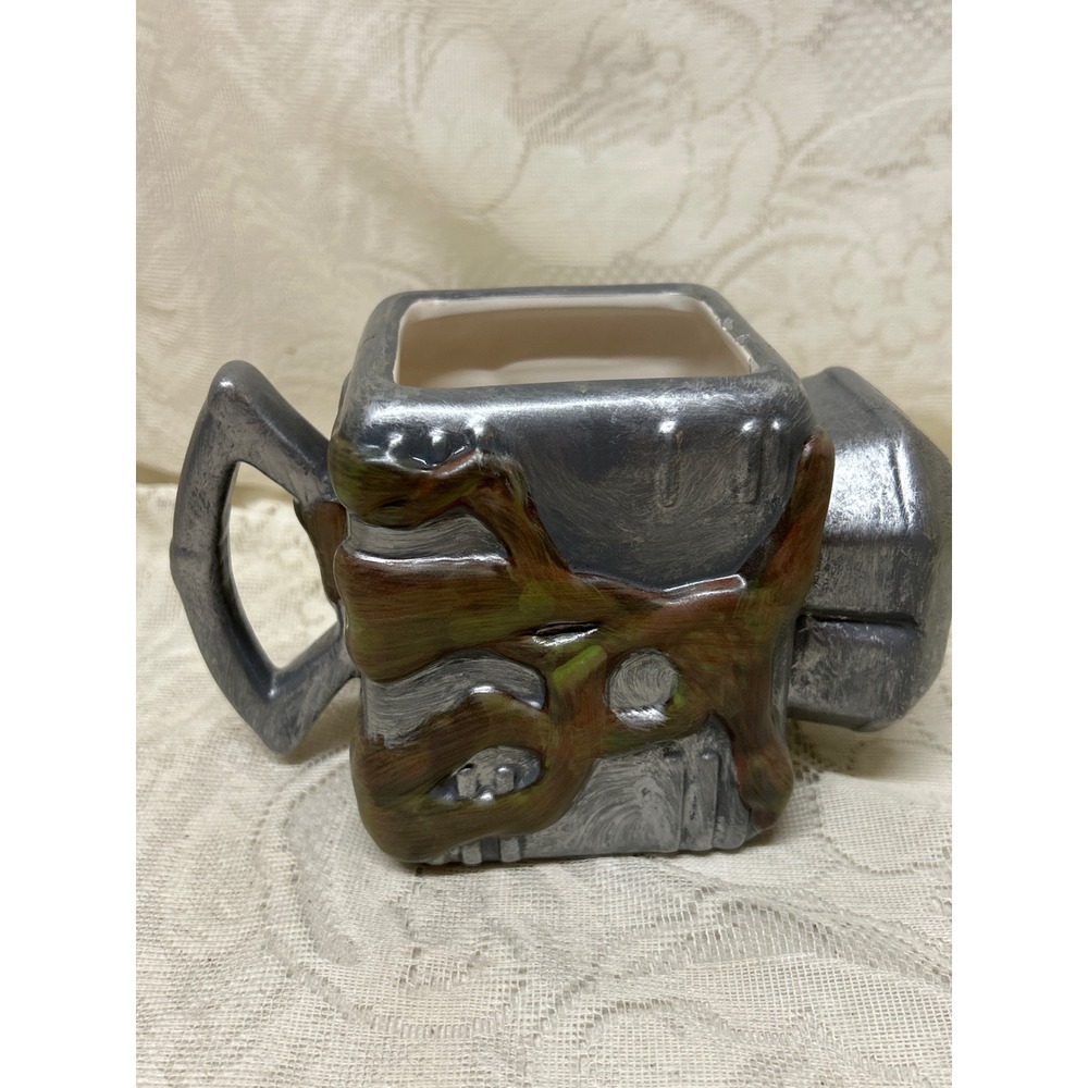 Avengers Marvel Groot Hammer Silver Ceramic Coffee Mug Vandor‎ Hand Wash Only